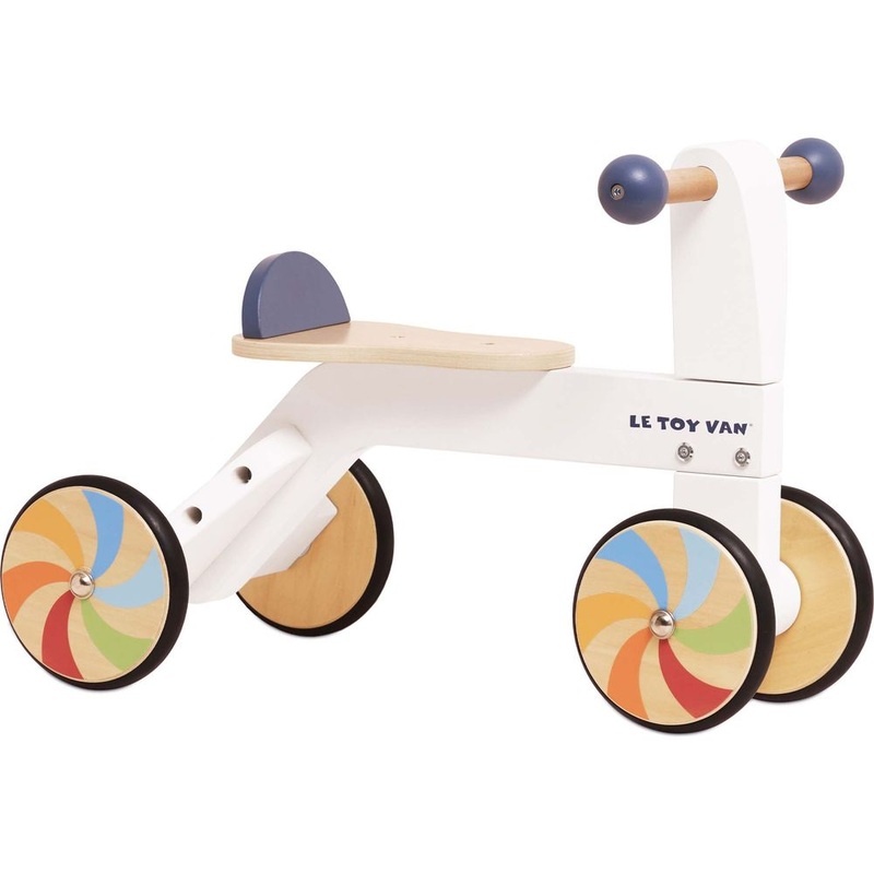 Wooden Rainbow Ride-On Trike