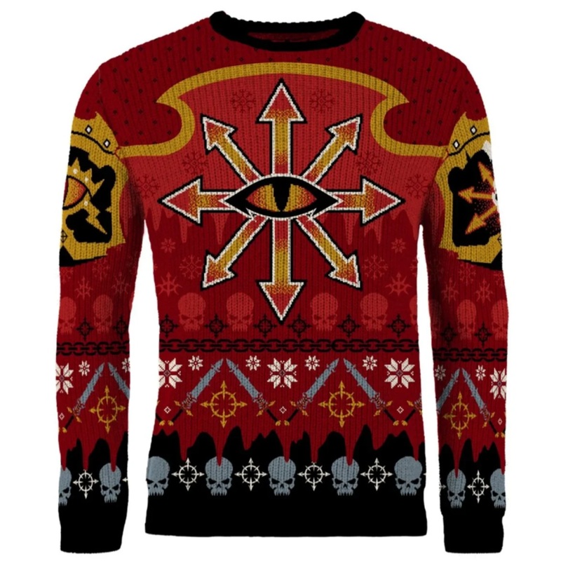 Warhammer 40000: Chaos Christmas Jumper (XXL)