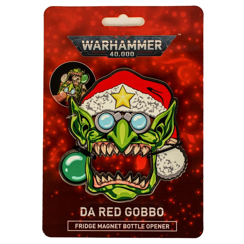 Warhammer 40000: Da Red Gobbo Bottle Opener
