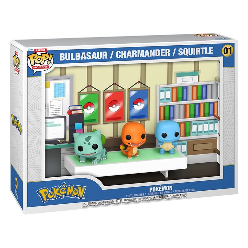 Pop! Moments: Bulbasaur/Charmander/Squirtle – Pokemon #01