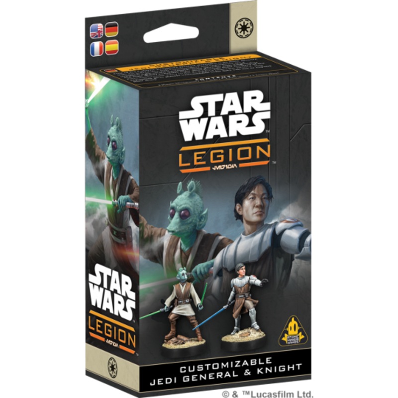 Star Wars: Legion – Customizable Jedi General and Knight