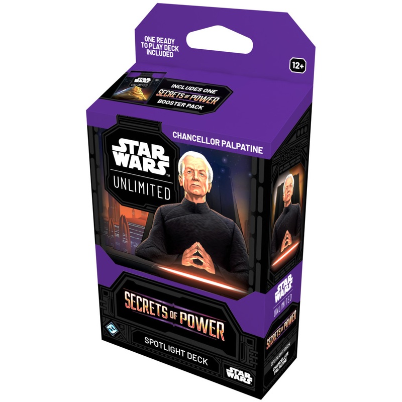 Star Wars: Unlimited – Secrets of Power Spotlight Deck Palpatine