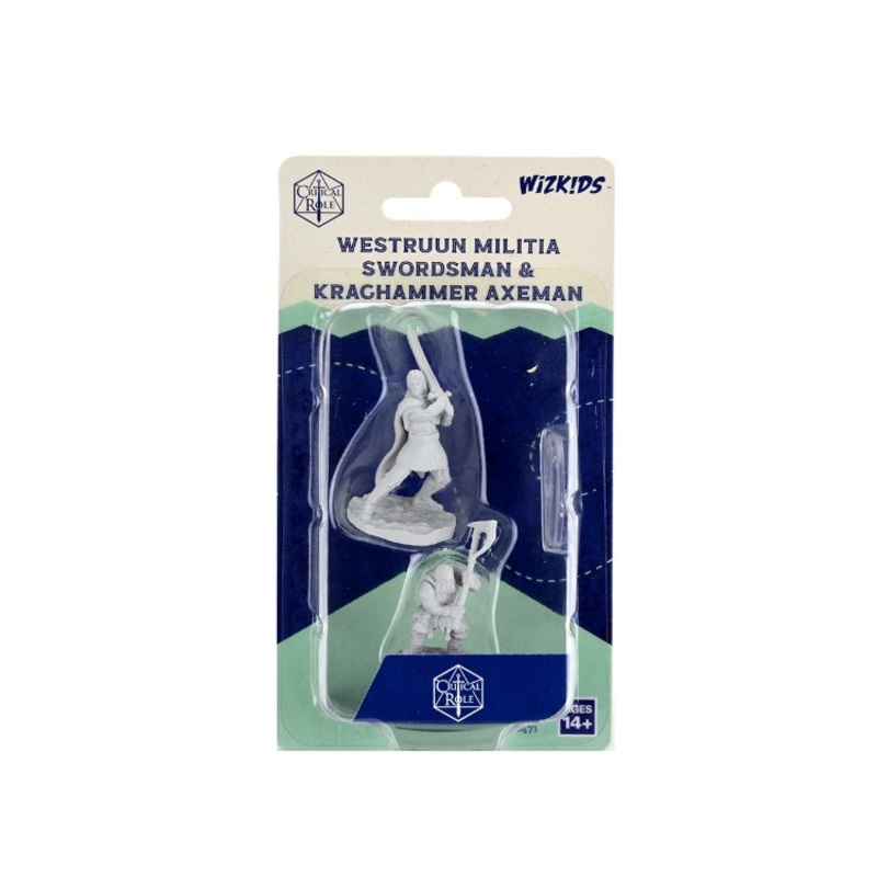 Westruun Militia Swordsman & Kraghammer Axeman – Critical Role