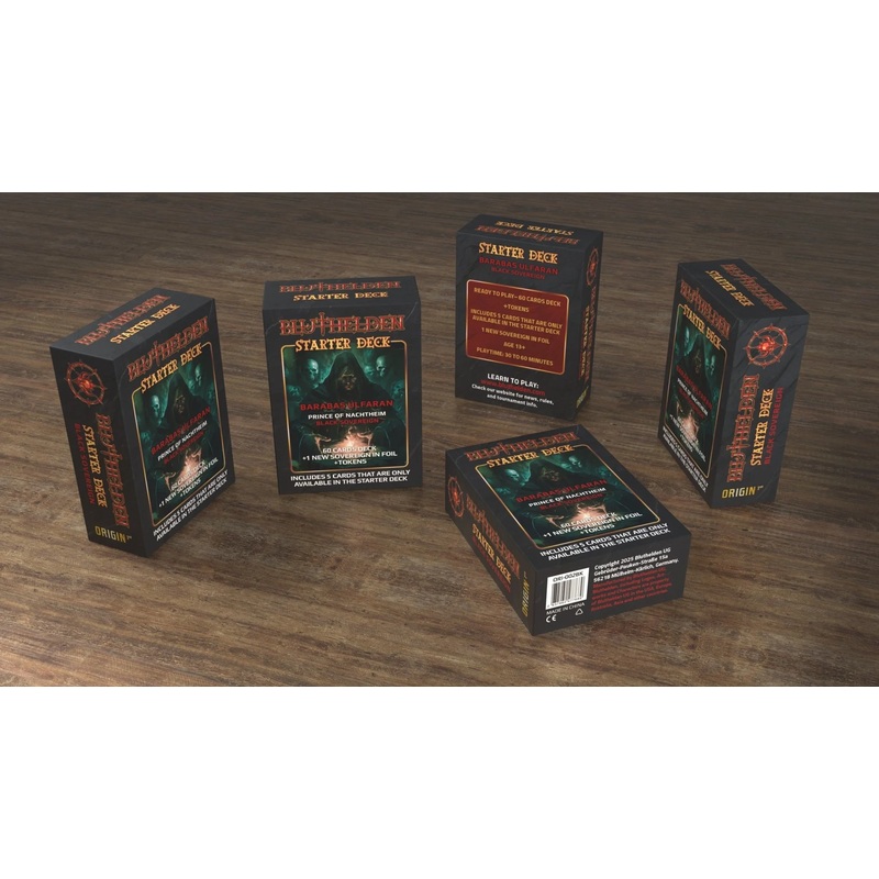 Bluthelden Starter Deck Black Sovereign – Barabas Ulfaran