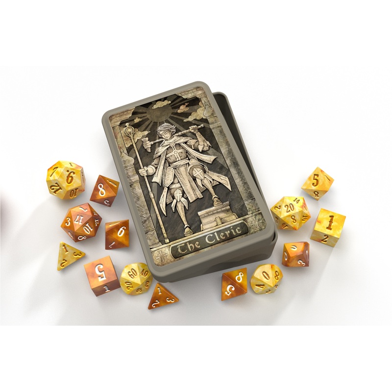 Character Class Classic RPG Dice Set Cleric (14)