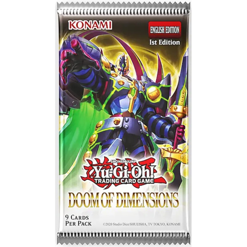 Doom of Dimensions YGO Booster
