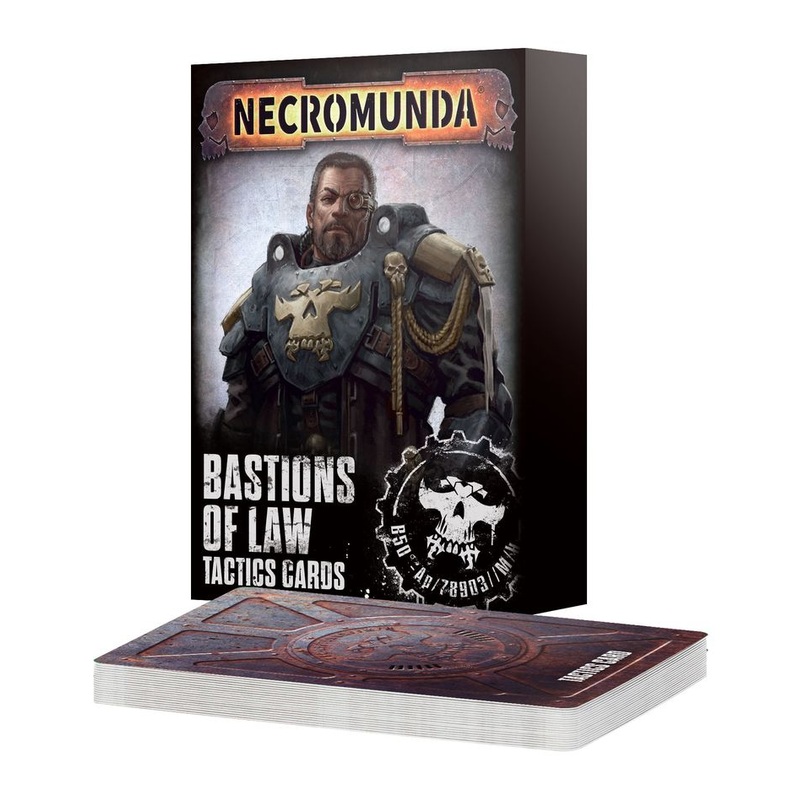 Necromunda: Bastions of Law Gang Tactics Cards
