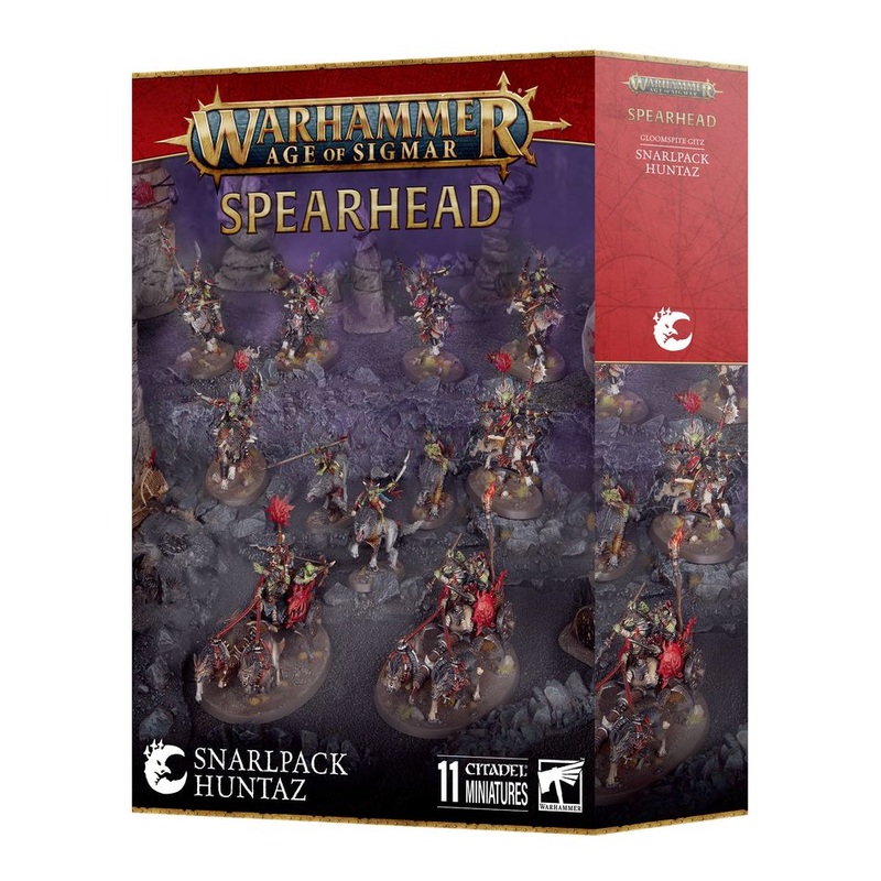 Spearhead: Gloomspite Gitz  Snarlpack Huntaz