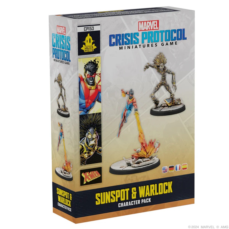 Sunspot & Warlock Marvel Crisis Protocol