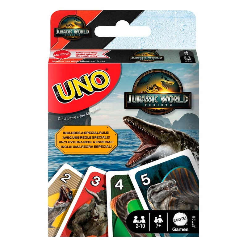 UNO Jurassic World Rebirth Card Game