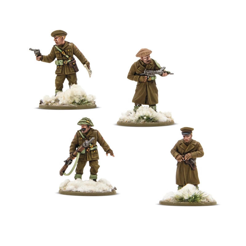 British & Canadian Infantry (Winter) Platoon Commanders