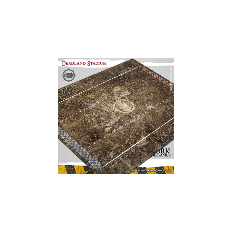 Deadland Stadium Neoprene Blood Bowl Game Mat 73cm x 92cm