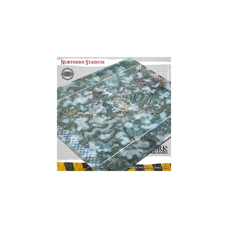 Northern Stadium Neoprene Blood Bowl Game Mat 73cm x 92cm