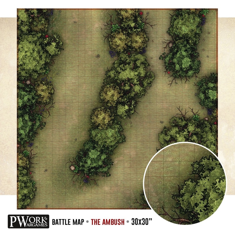 The Ambush Battle Map PVC 30×30