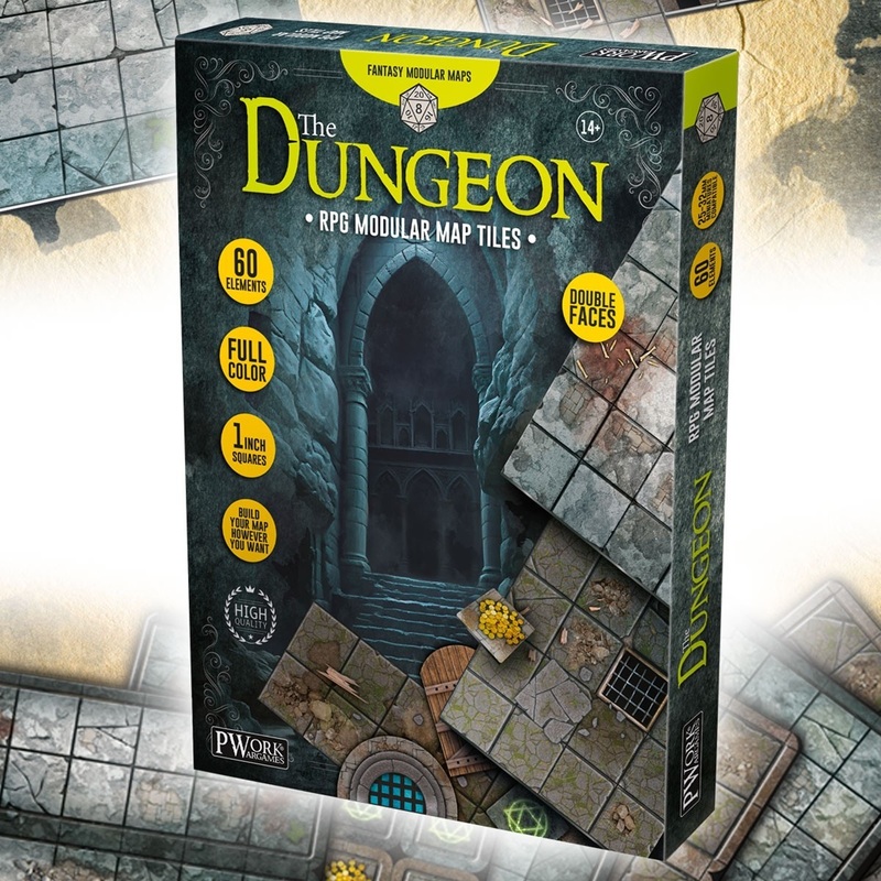 The Dungeon – RPG Modular Map Tiles