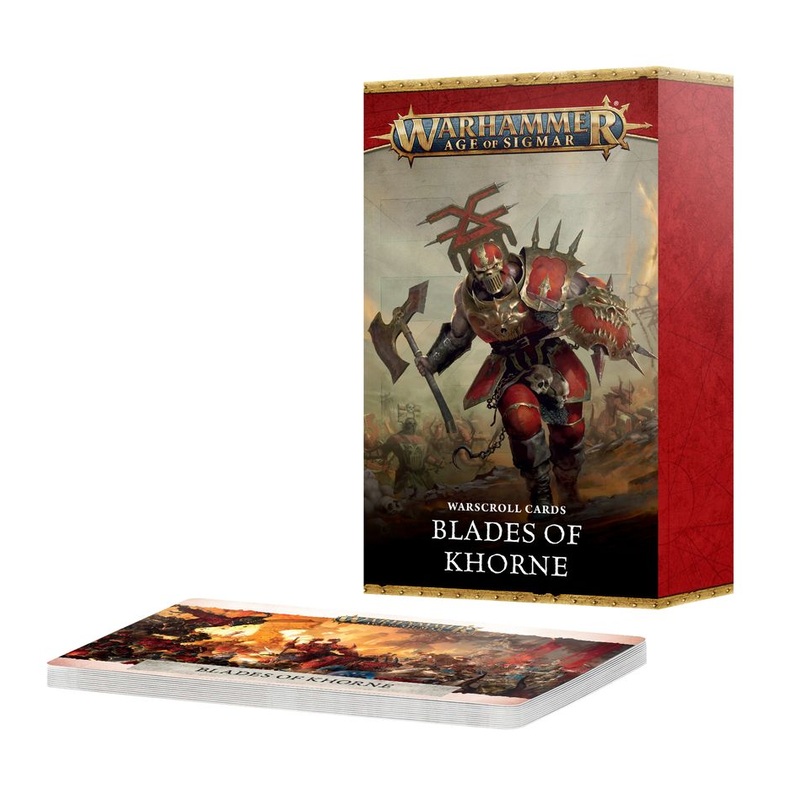 Warscroll Cards: Blades of Khorne 2025