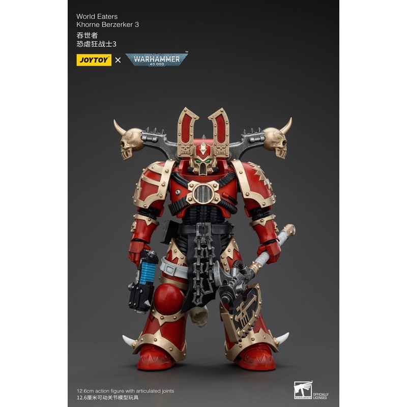 World Eaters Khorne Berzerker 3 Action Figure 13cm