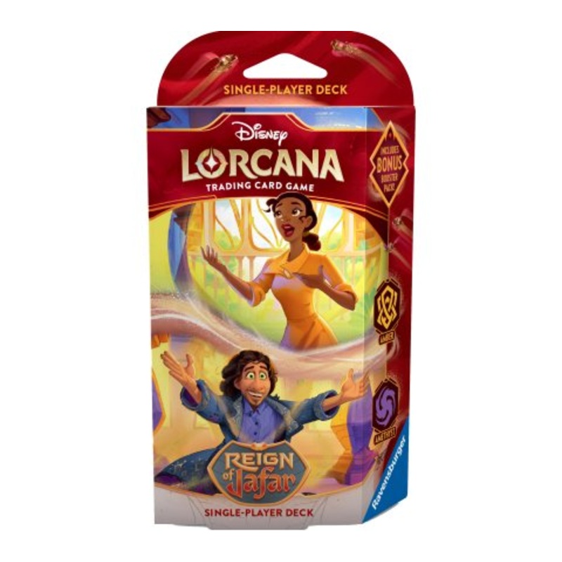 Disney Lorcana: Reign of Jafar – Amber Amethyst Starter