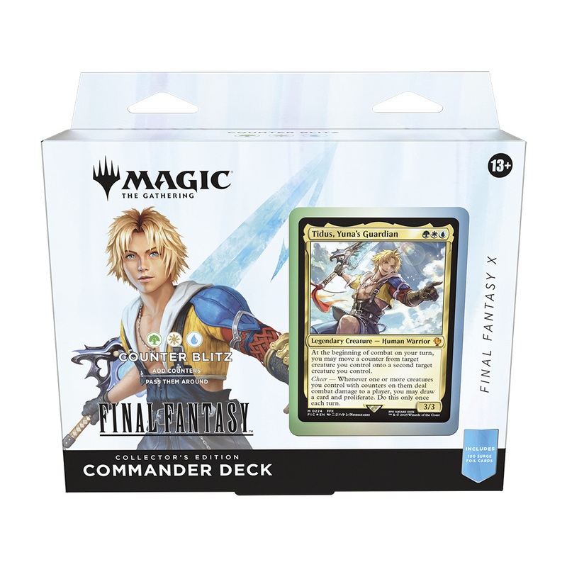 Final Fantasy Counter Blitz Collector Commander Deck