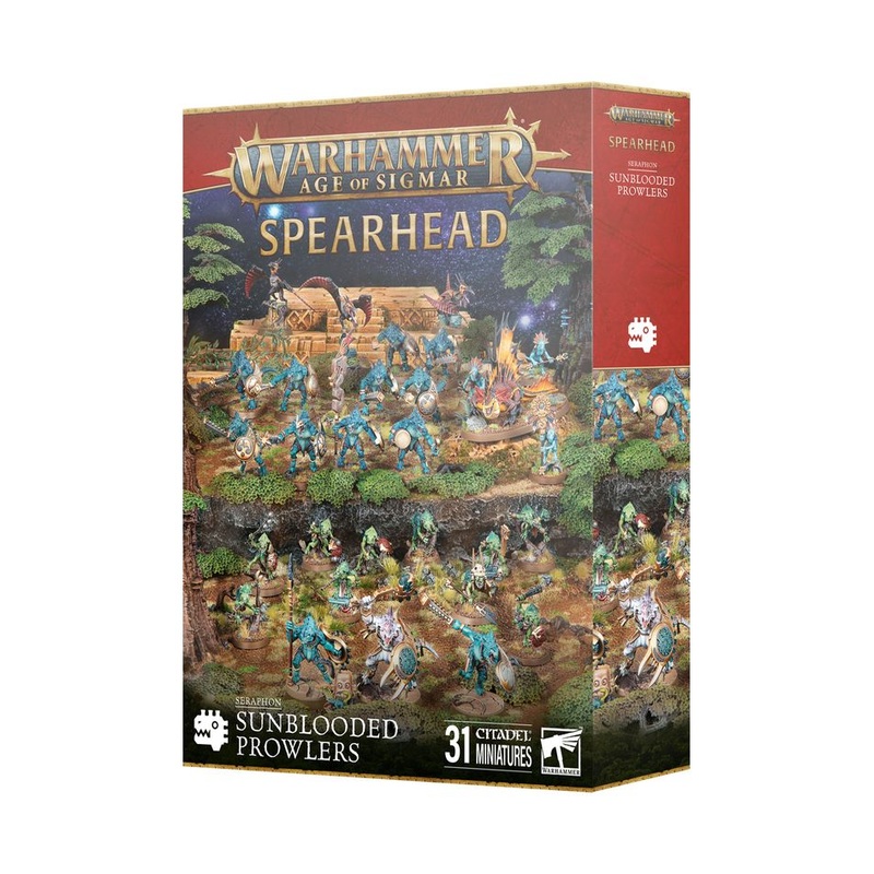 Spearhead: Seraphon Sunblooded Prowlers