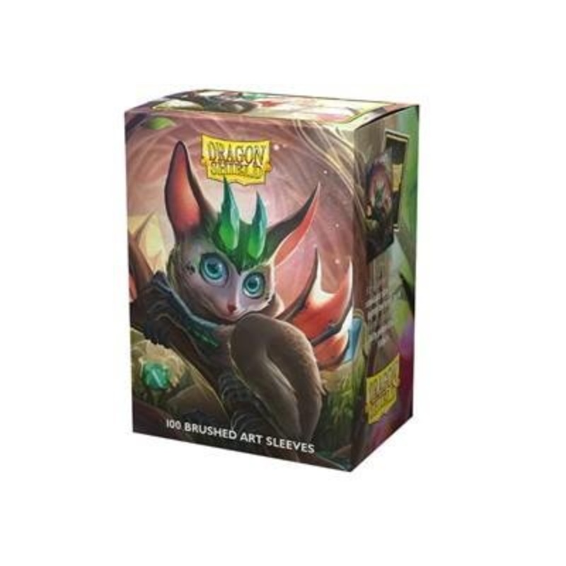 The Bushdrake Dragon Shield Brushed Art Sleeves (100)
