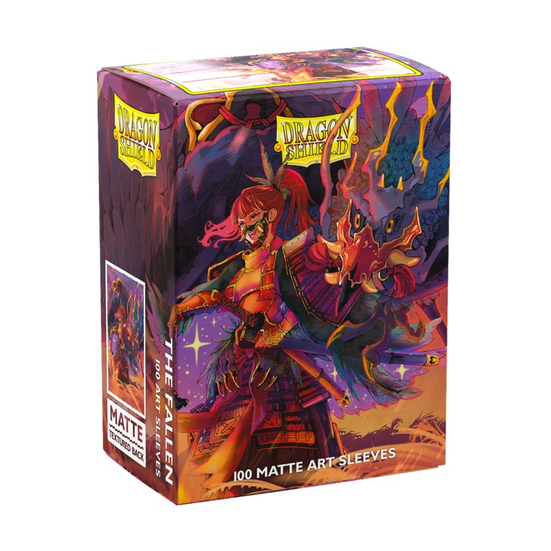 The Fallen Dragon Shield Matte Art Sleeves (100)