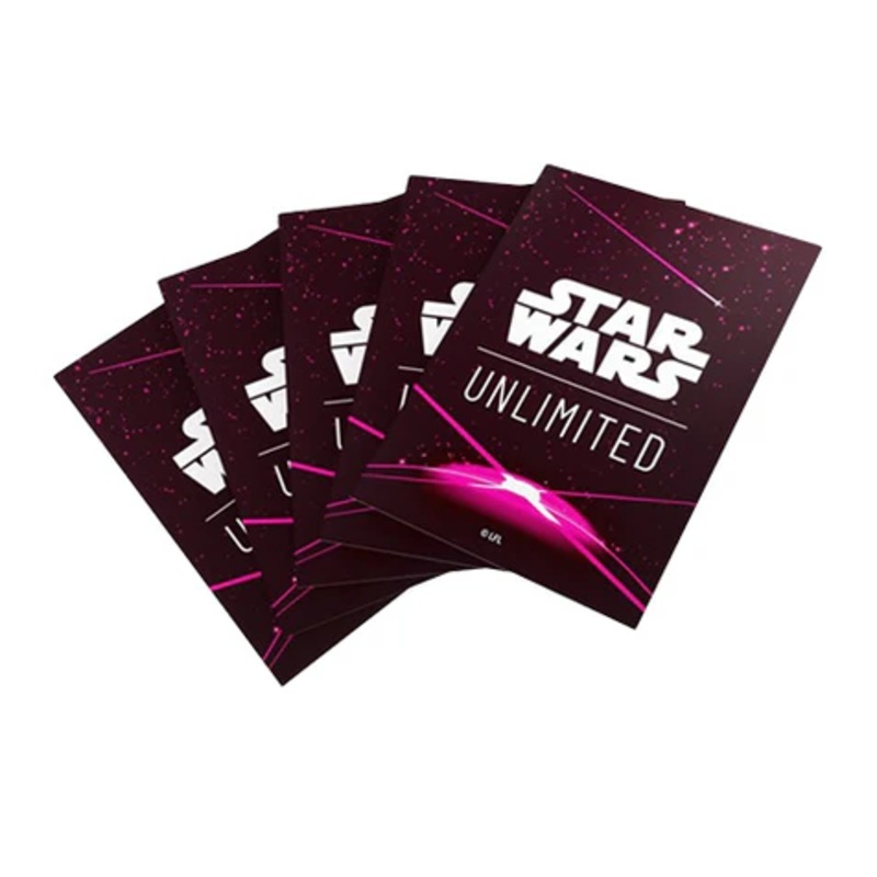 Star Wars: Unlimited Art Sleeves – Card Back Magenta